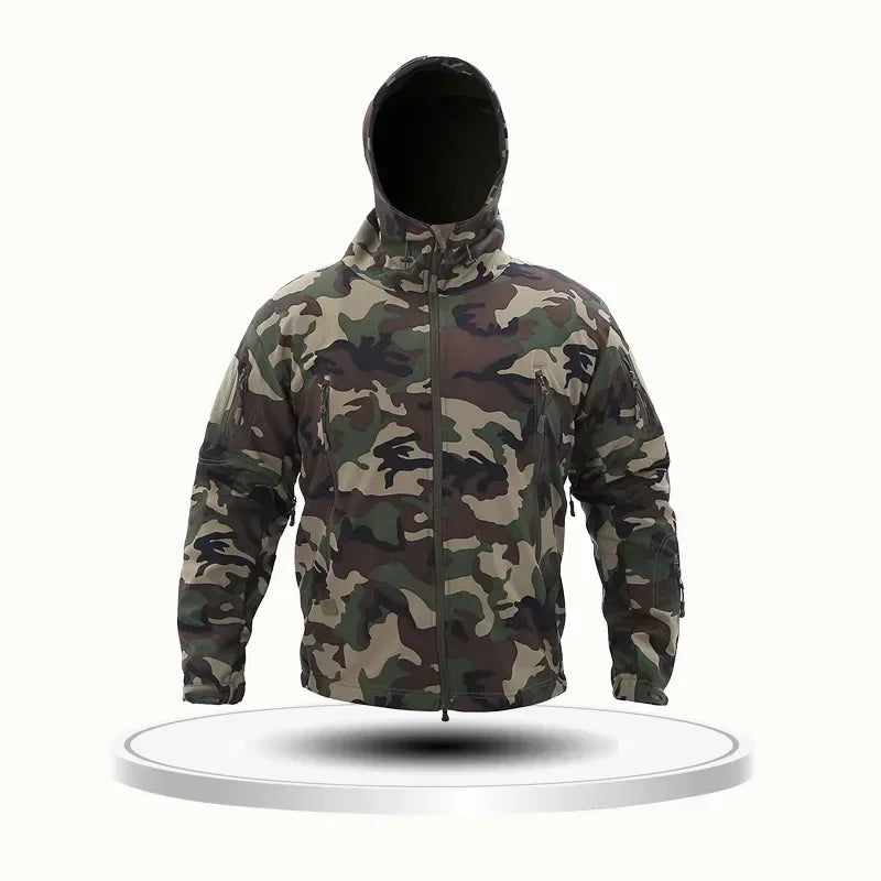 5XL 6XL Winter Autumn Tactical Jacket SoftShell Tactical Waterproof Jackets Fishing Hiking Camping Climbing Fleece Jacket Pants