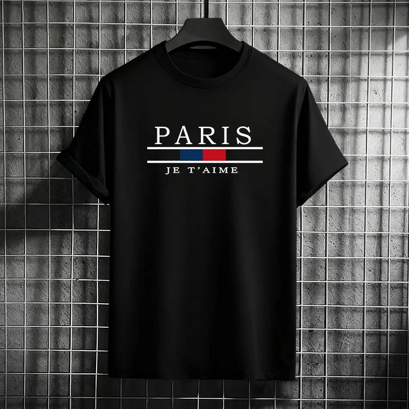 Casual Outdoors Jogging Ventilate Simple Men's Cotton Loose Short Sleeve Fashion Hot Sales Summer Comfortable Daily Men T-shirts