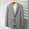2025 Men's High-End Boutique Wool Suit Casual Business Top Coat Fashion Gentleman Party Four Seasons Elegant Tailored Suit