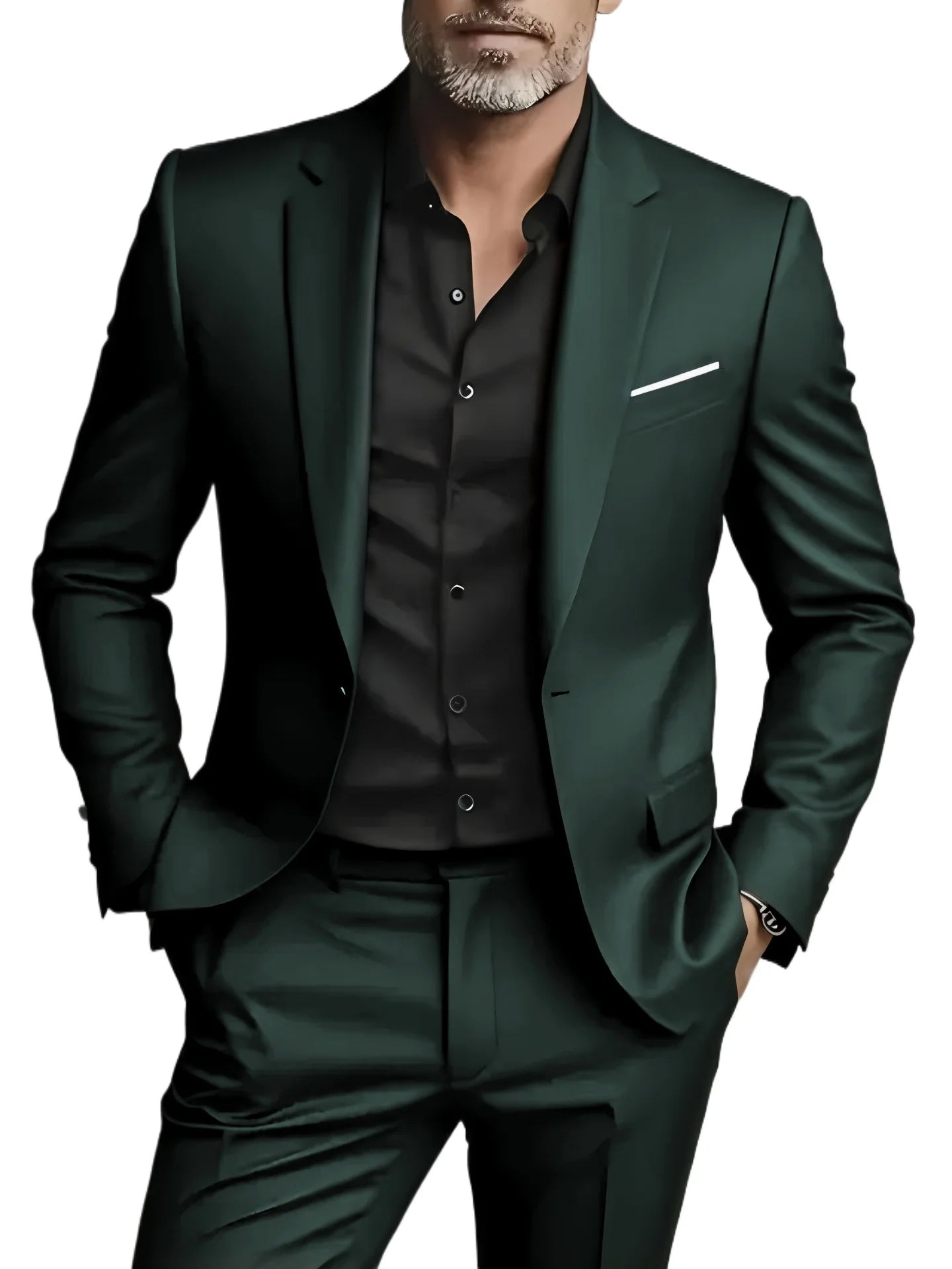 2 Pieces Extra Large Size Suits For Men Wedding Groom Tuxedos Prom Sets Business Male Blazer Trajes De Hombre