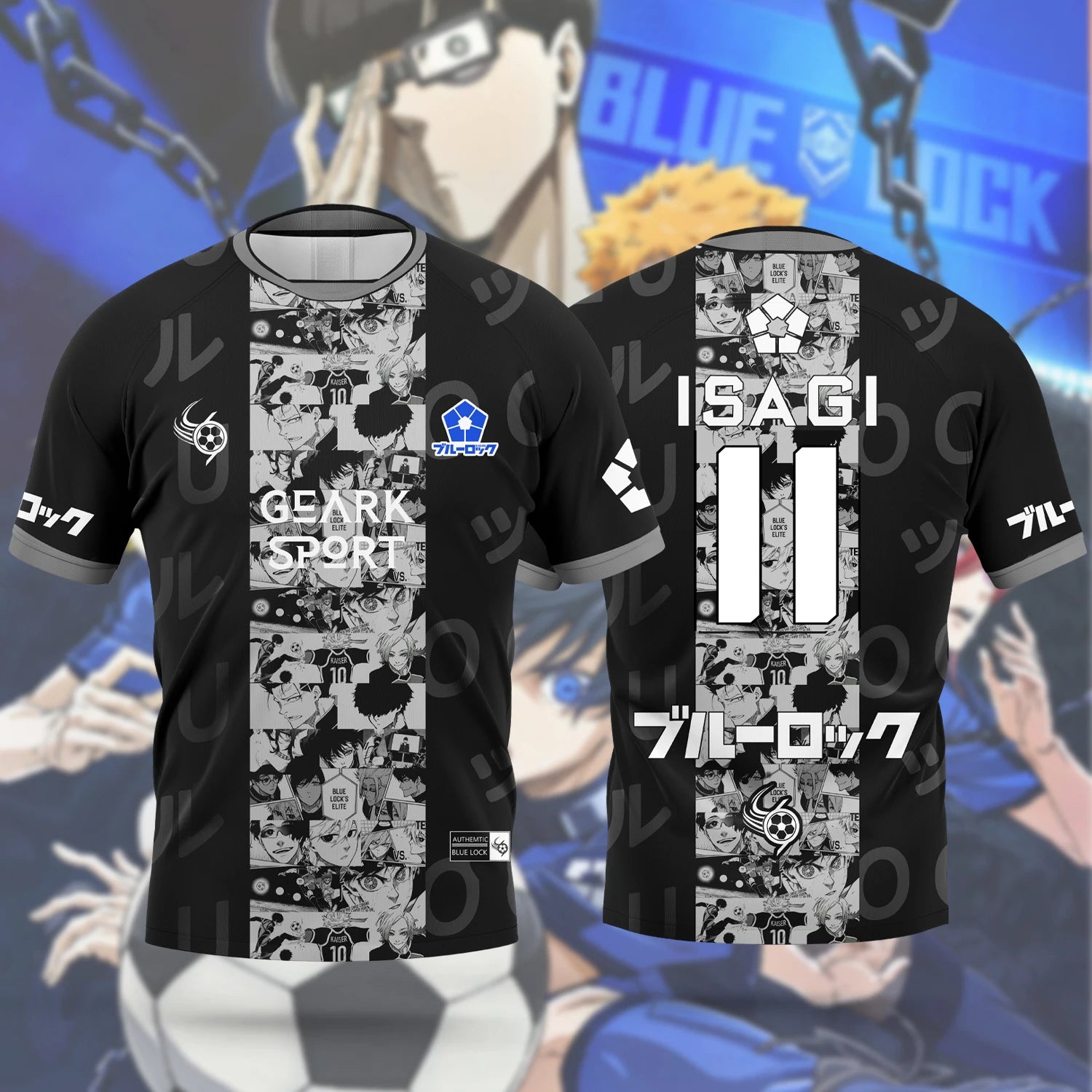 2025 Summer/Autumu Newest Japanese Anime Blue Lock Rin Itoshi And Sae Jersey Kids T-shirt Men And Women's Breathable Casual Tops