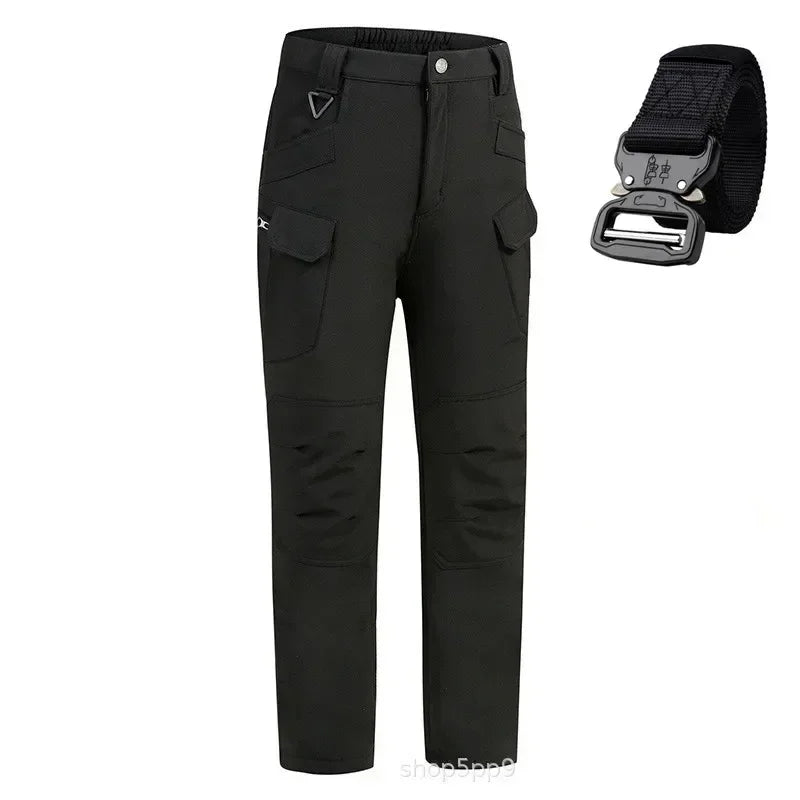 5XL 6XL Winter Autumn Tactical Jacket SoftShell Tactical Waterproof Jackets Fishing Hiking Camping Climbing Fleece Jacket Pants