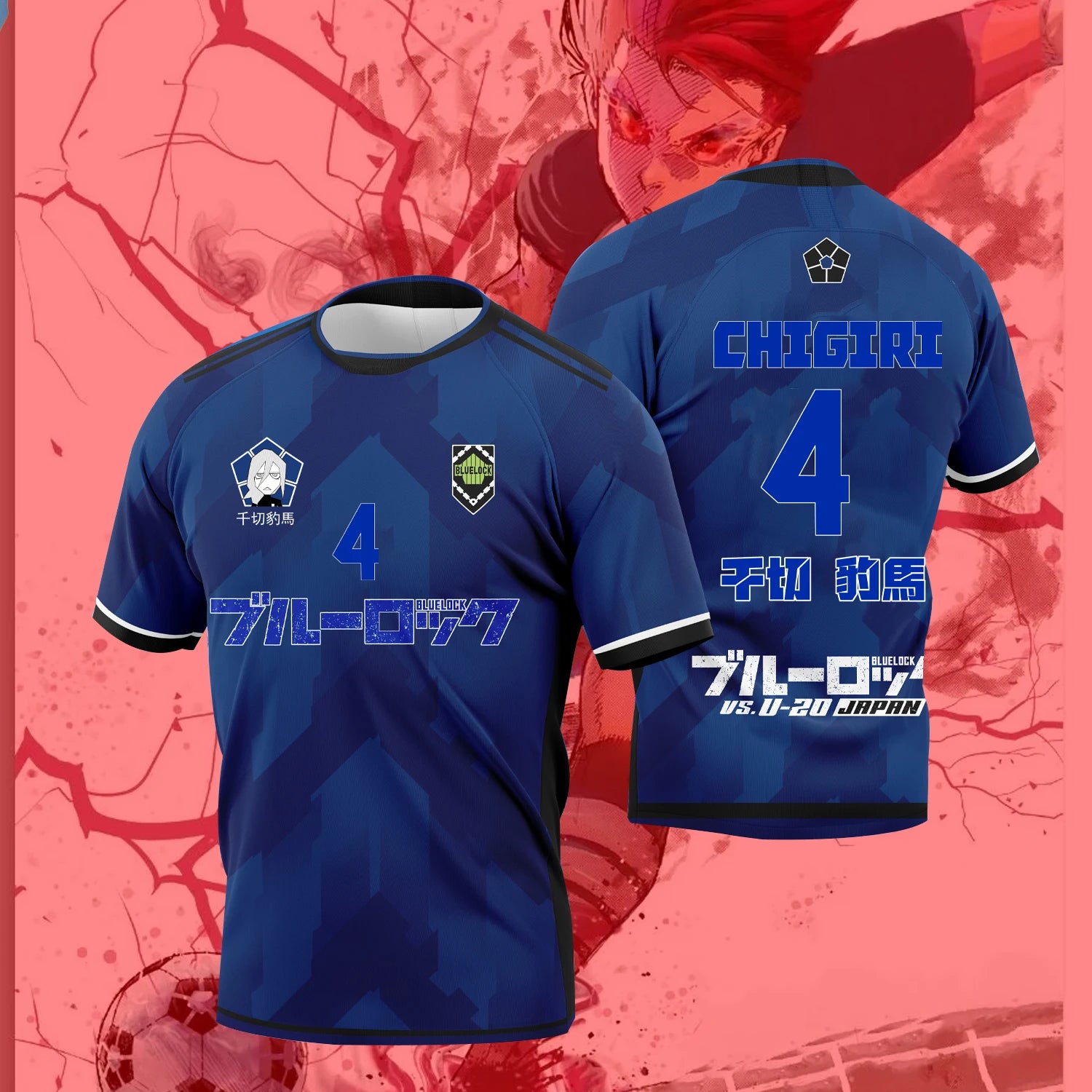 2025 Summer/Autumu Newest Japanese Anime Blue Lock Rin Itoshi And Sae Jersey Kids T-shirt Men And Women's Breathable Casual Tops